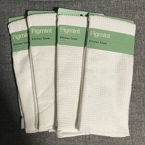 Vintage Waffle Kitchen Towels (4 Pack)